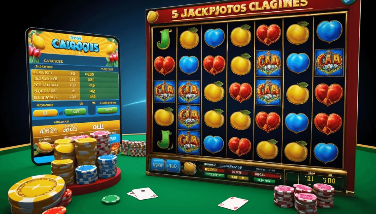 Tampilan antarmuka aplikasi mobile vegas togel dengan menu utama permainan slot dan sportsbook